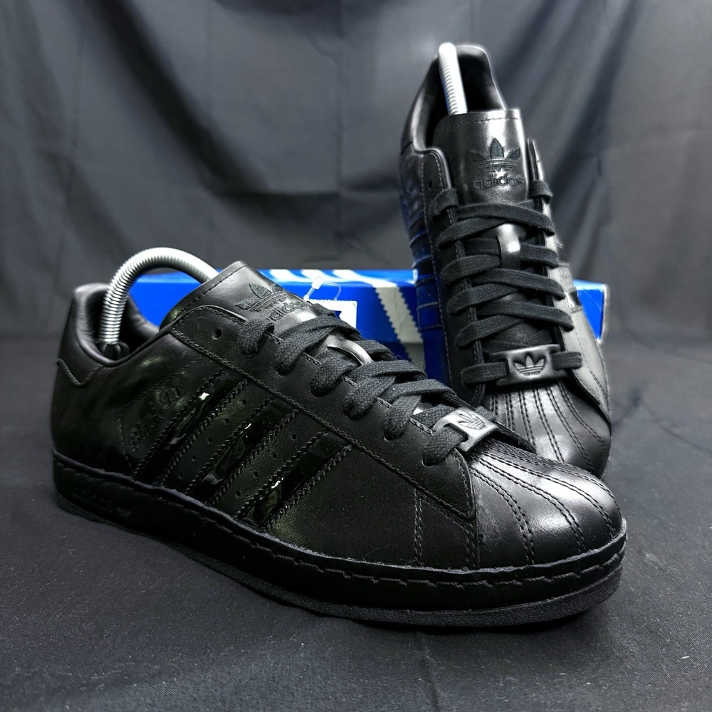 adidas Superstar 1 David Z Black Tie G05510 Men's Size 8 Ronnie Fieg Very Rare